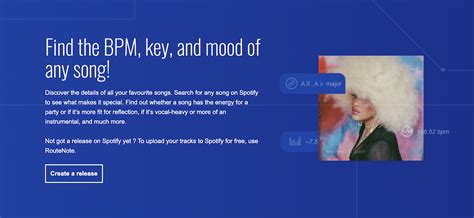 Key & BPM of any song .